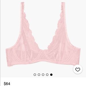 💎 NWOT LINGERIE UNLINED MESH BRA SAVAGE X FENTY